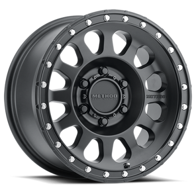 Aluminum Wheels 17x8.5 MR315 Bolt Pattern 6 On 135 Offset 0 Lip Size 1.65 Matte Black MB Method