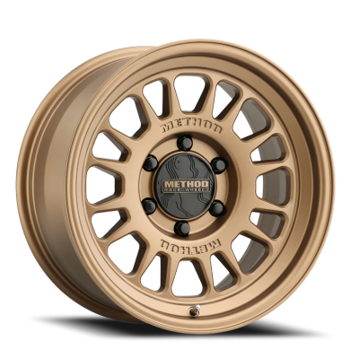 Aluminum Wheels 17x8.5 MR318 Bolt Pattern 6 On 135 Offset 0 Lip Size 1.97 Method Bronze BZ Method