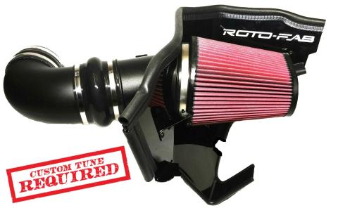 2016-24 Camaro SS With Whipple Supercharger Cold Air Intake With Oiled Filter 