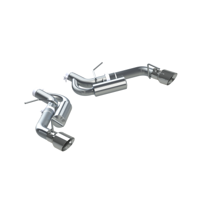 3 Inch Dual Axle Back For 16-Up Chevrolet Camaro SS T409 Stainless Steel MBRP