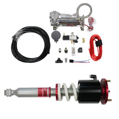 StreetPlus Coilovers w/ Front Air Cups Plus Gold Tankless Control System For 01-03 Acura CL 99-03 Acura TL 98-02 Honda Accord TruHart