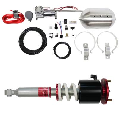 StreetPlus Coilovers w/ Front Air Cups Plus Silver Management For 98-05 Lexus GS300 98-00 Lexus GS400 01-05 Lexus GS430 TruHart
