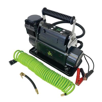 EGOI Portable Air Compressor System 12.3 CFM With Digital Control Panel, Storage Bag, Hose & Attachments Dual Motor Up Down Air
