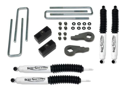 2 Inch Lift Kit 99-06 Silverado/Sierra 1500 with Rear Lift Blocks and SX8000 Shocks Tuff Country