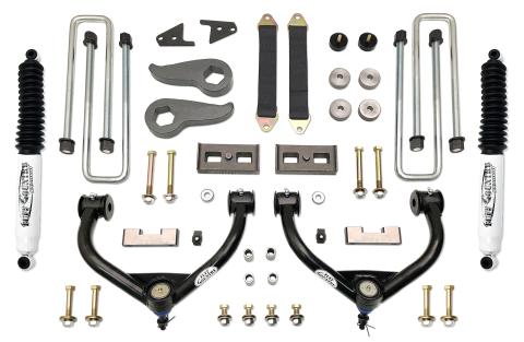 3.5 Inch Lift Kit 11-19 Silverado/Sierra 3500/3500HD/2500 HD 4x4 & 2WD w/ SX8000 Shocks includes Dually Models Tuff Country