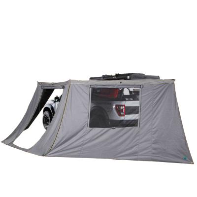 Nomadic Awning 180 Degree Side Wall with Window Overland Vehicle Systems