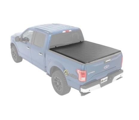 EZ-Roll Soft Tonneau Cover For Ford 2017-2024 F-250/F-350 Super Duty 6.8 Foot Black Tailgate Spoiler Not Included Bestop