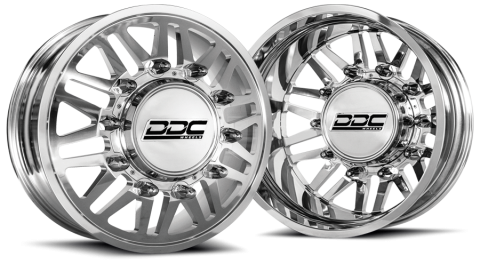 Dually Wheels Aftermath Polished 20X8.25 8X210 Silverado/Sierra 11-25 DDC Wheels