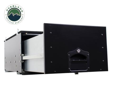 Camping Storage Box Cargo Box With Slide Out Drawer Overland Vehicle Systems