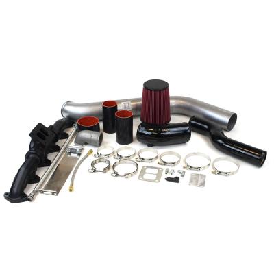 Dodge S300 SX-E 62/74 Single Turbo Kit For 03-07 5.9L Cummins .91 AR Industrial Injection