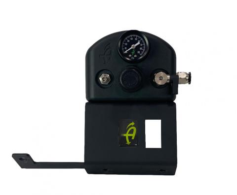 Tacoma Tire Inflator System 4 Tire For 16-25 Toyota Tacoma W/Engine Bay Mount With Box, Fittings, Hoses and Storage Bag Black UP Down Air