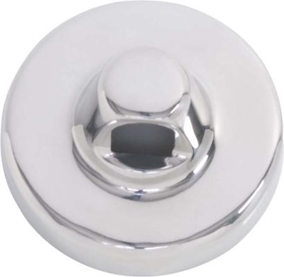 Jeep JK Antenna Cover 07-18 Wrangler JK Polished Silver Kentrol