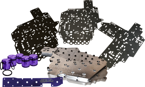 ATS 68Rfe Billet Channel Plate Kit Fits 2007.5-2011 6.7L Cummins