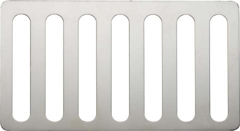 Jeep JK Hood Vent 07-18 Wrangler JK Polished Silver Kentrol