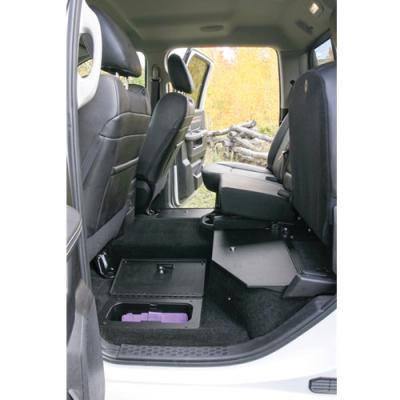 In-Floor Locking Cargo Lid 09-10 Ram 1500 11-18 1500 9 1500 Classic 10-22 2500/3500 Crew Cab Exc.Mega Cab Black Tuffy Security Products