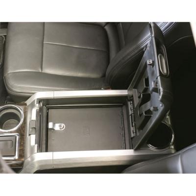 Console Safe - 09-14 F-150 w/o Full Floor Center Console w/ Flow-Thru Console Black Tuffy Security Products