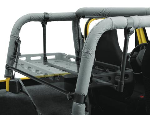 HighRock 4x4 Cargo Rack Bracket Kit For Jeep 1992-1995 Wrangler YJ Black Bestop