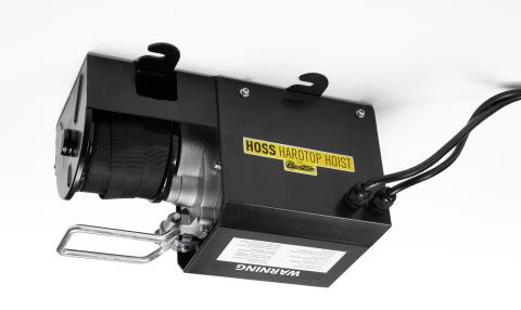 HOSS Storage Hardtop Hoist For Jeep 2018-Current Wrangler JL Black Bestop