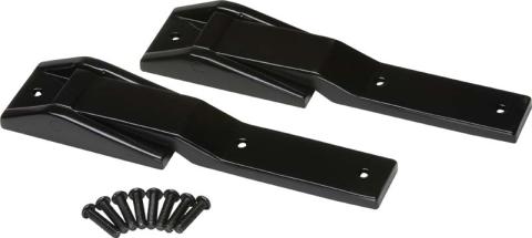 Jeep TJ Tailgate Hinge Pair 97-06 Wrangler TJ Powdercoat Black Kentrol