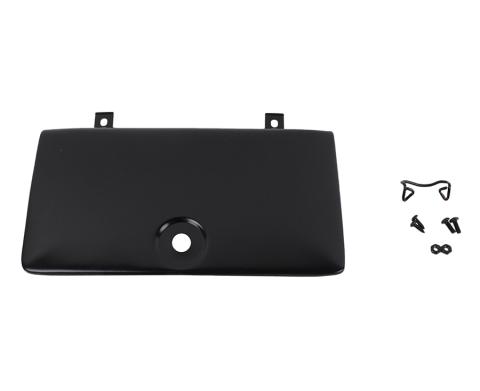 Jeep CJ Glove Box Door Use with OE Key Lock 72-86 CJ Powdercoat Black Kentrol