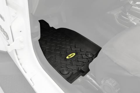 Jeep Front Floor Mats For Jeep 2020-2024 Gladiator Black Pair Bestop