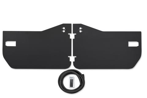 HighRock 4x4 Element Door Enclosure Panels For Jeep 2020-2024 Gladiator Front Black Bestop