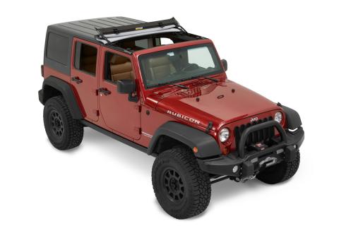 Sunrider for Hardtop For Jeep 2007-2018 Wrangler JK Black Diamond Bestop