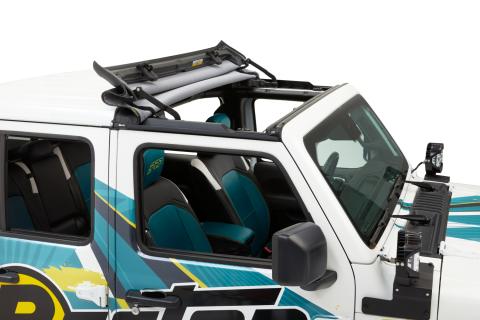 Sunrider for Hardtop For Jeep 2020-2024 Gladiator Black Diamond Bestop