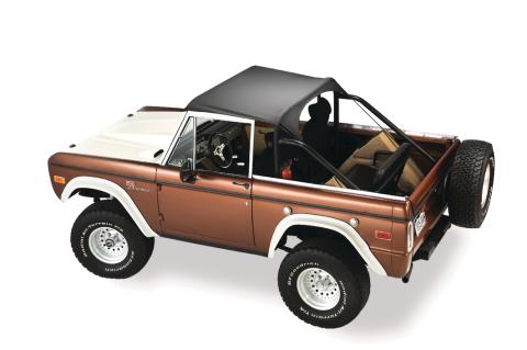 Bronco Bikini Top Traditional Bikini Top For Ford 1966-1977 Bronco Black Crush Bestop