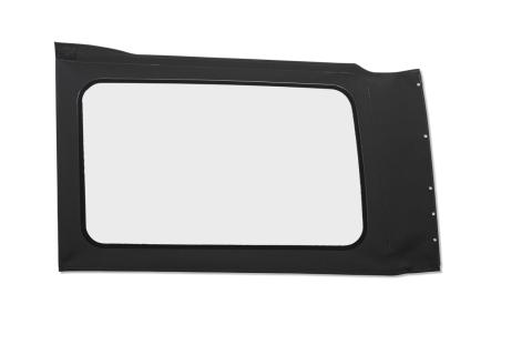 OE JL Replacement Windows For Jeep 2018-Current Wrangler JL 4 Door Quarter Left Hand 4 Door Clear Black Premium Twill Bestop