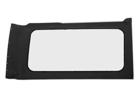 OE JL Replacement Windows For Jeep 2018-Current Wrangler JL 2 Door Quarter Right Hand 2 Door Clear Black Premium Twill Bestop
