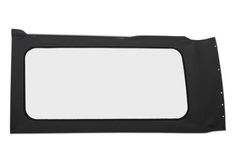 OE JL Replacement Windows For Jeep 2018-Current Wrangler JL 2 Door Quarter Left Hand 2 Door Clear Black Premium Twill Bestop