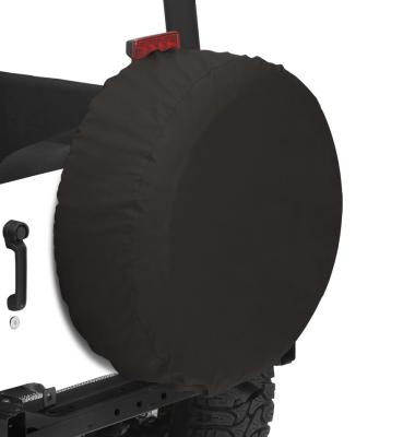 Spare Tire Covers Size 28 Inch x 8 Inch Premium Fabric Black Crush Bestop