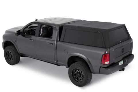 Supertop Truck Bed Cap 2 For Supertop for Truck 2 - '19-2024 Ram 1500 5.7 Foot Black Diamond PVC Coated Sailcloth No Drill Bestop
