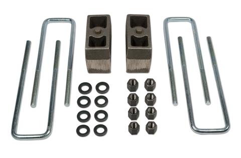 4 Inch Rear Block & U-Bolt Kit 69-72 Chevy Truck/GMC Truck/Suburban 1/2 & 3/4 Ton 4WD/Chevy Blazer/GMC Jimmy 1/2 Ton 4WD Tuff Country