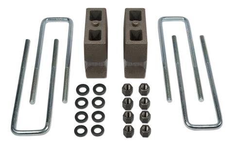 5.5 Inch Rear Block & U-Bolt Kit 73-87 Chevy Truck/GMC Truck/73-91 Suburban/Tahoe/Jimmy 1/2 Ton 4WD Tuff Country
