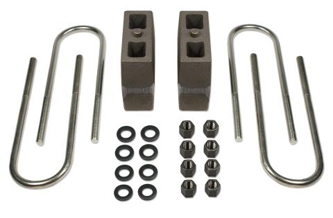 5.5 Inch Rear Block & U-Bolt Kit 94-01 Dodge Ram 1500 4WD 0.75 Inch Lift Tuff Country