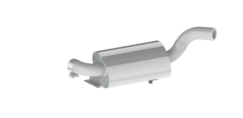 Single Slip-On Exhaust Pipe For Can-Am 2019-2021 Maverick Sport Series MBRP