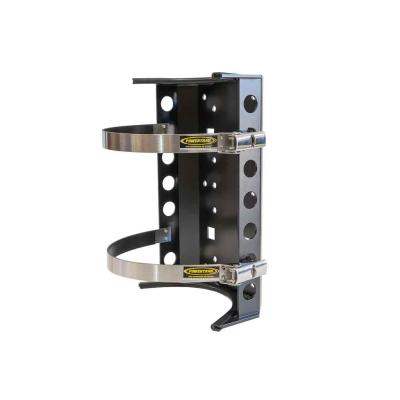CO2 Tank Super Bracket Lockable Straps 20 Lb 8 Inch Diameter Aluminum Power Tank