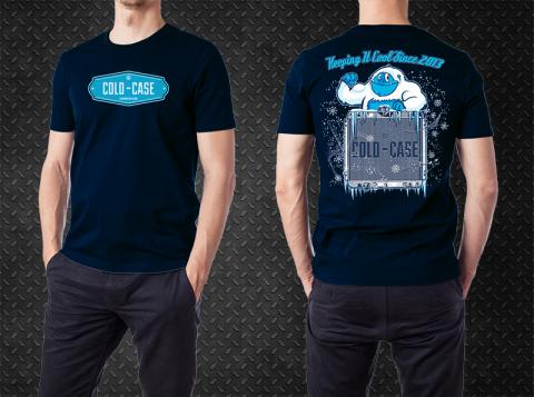 Cold Case T-Shirt Small Cold Case Radiators