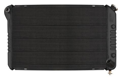 77-82 Corvette Aluminum Radiator Black Night Rider Series Cold Case Radiators