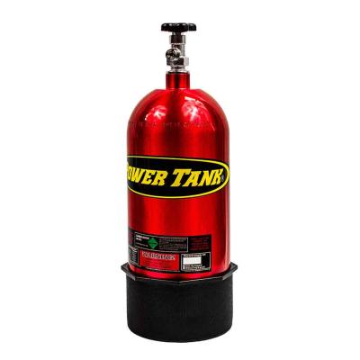 CO2 Tank 10 Lb W/Valve Candy Red Power Tank