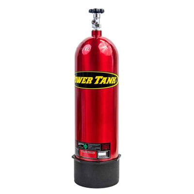 CO2 Tank 15 Lb W/ Valve Candy Red Power Tank
