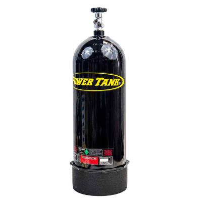 CO2 Tank 20 Lb W/Valve Gloss Black Power Tank