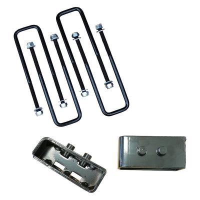 2 Inch Rear Lift Blocks w/Extended U-Bolts 04-23 F-150/06-08 Lincoln Mark LT Freedom Off-Road