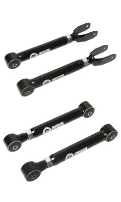 Adjustable Upper Control Arms 0-8 Inch Lift Front and Rear 97-06 Wrangler TJ Freedom Off-Road