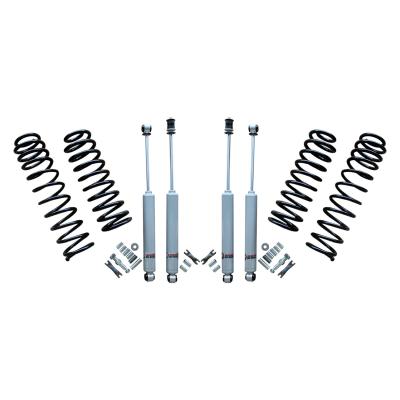 2.5 Inch Front / 2.5 Inch Rear Lift Springs w/ Shocks 97-06 Wrangler TJ Freedom Off-Road