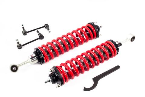 2.5-5 Inch Adjustable Coilovers w/ Extended End links 10-23 GX460 03-09 GX470 03-23 4Runner 07-14 FJ Cruiser 05-23 Tacoma Freedom Off-Road
