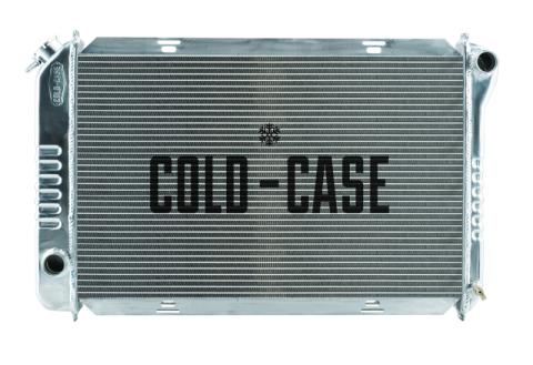 1971-1973 Ford Mustang V8 Aluminum Radiator 26 Inch Small Block Manual Transmission Cold Case Radiators
