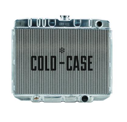 67-70 Mustang SB 24 Inch Aluminum Performance Radiator MT Cold Case Radiators